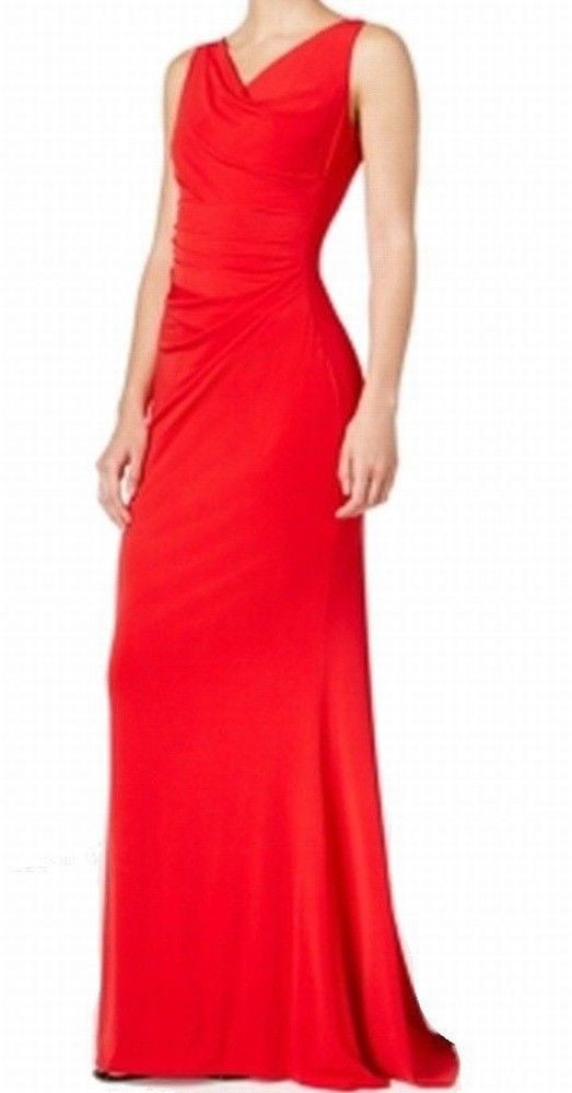 Calvin klein long red dress Clearance