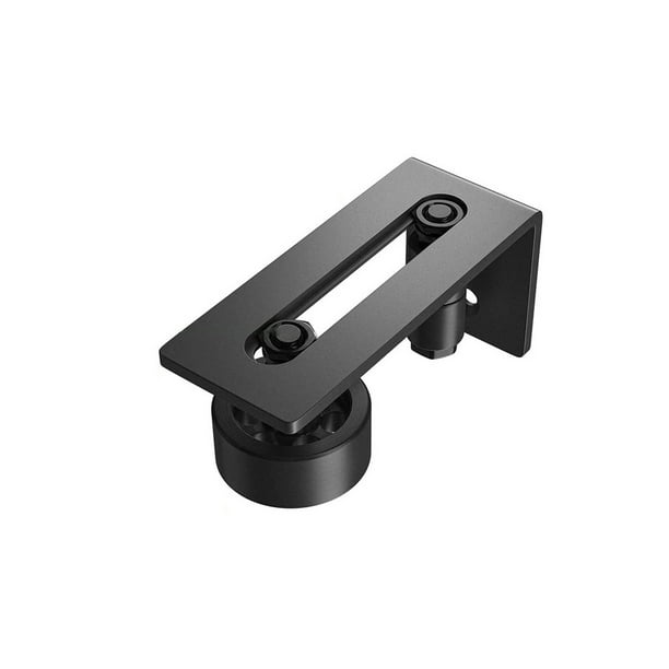 Riwesomey Tope deslizante multifuncional, herrajes para puertas de Granero impermeables ajustables, guía de pared resistente al desgaste, guías de suelo Herramientas y ferretería Riwesomey TO010250-01
