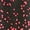 Black/Red, variant on ProsourceFit High Density Foam Roller 12 -inches, Black