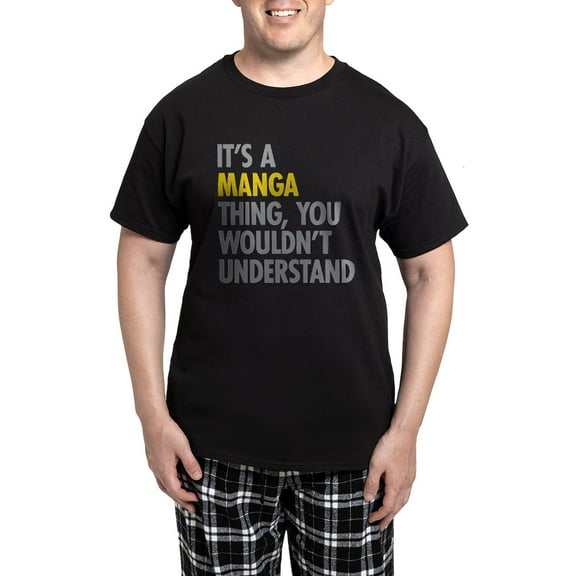 CafePress - Its A Manga Thing Pajamas - Men's Dark Loose Fit Cotton Pajama Set