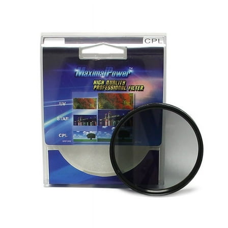 Maximalpower 86mm CPL Lens Filter, Circular Polarizer Lens Filter Cover for Canon Nikon Sony Camera Equipment