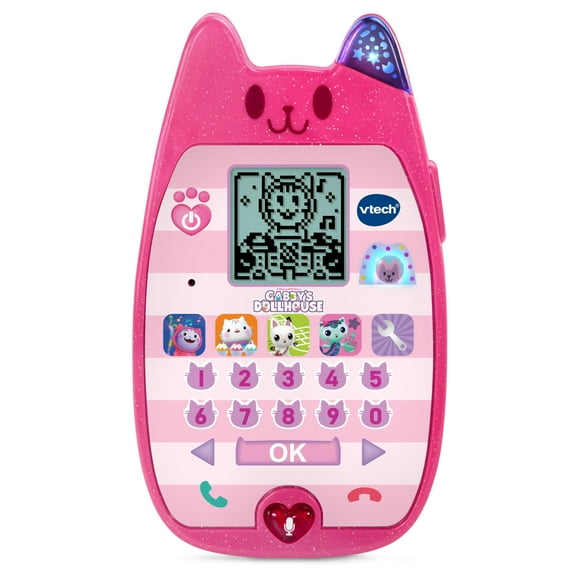 Teléfono Toy Phone VTech Gabby's Dollhouse A-Meow-Zing para niños mayores de 3 años