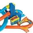 Hot Wheels Drag Race Speed Motor Set with Auto Lift Expressway Track
