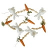 Randolph Easter Bunny Carrot Wreath Pendant Spring Decorative Garland