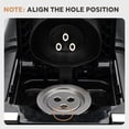 thumbnail image 3 of K Cups Capsules de Café Réutilisables pour Cafetière Ninja Dual Brew, Filtres Accessoires de Café Compatibles avec Ninja CFP201 CFP301 Dual Brew Pro Machine(Lot de 2), 3 of 5