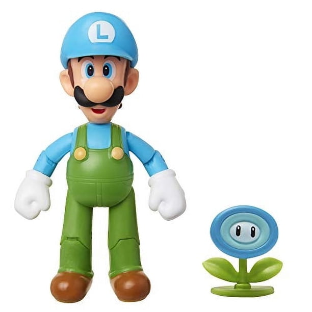 Figura de acción SUPER MARIO Luigi Ice 4 pulgadas