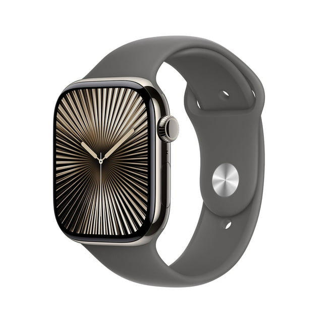 Apple Watch Series 10 GPS + Cellular 46mm Titanium Case, Choose Color and Size