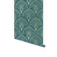 thumbnail image 2 of 1pc Golden Curve Line Background Wallpaper, 17.7in*118in, Removable Self-Adhesive Wallpaper, Renovation Stickers For Living Room Bedroom Wall Furniture, 2 of 4