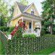thumbnail image 3 of 0.5 X 1m Light Sweet Potato Leaf Artificial Hedge Privacy Screen Faux Leaf Fence Garden Yard, 3 of 5