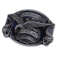thumbnail image 1 of Hebilla De Cinturón De Aleación De Zinc Ovalada De Hombre Americano Vintage Flying Eagle Cowboy Pantalones Accesorios BLESIY Mens Eagle Belt Buckle, 1 of 8