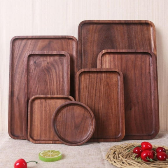 Rustic Wood Serving Tray ,Cheese Plate, Handcrafted Wooden Dish