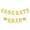 Gold, variant on KatchOn, Gold Glitter Congrats Grad Banner 2026 - No DIY, 10 Feet | Congrats Grad Graduation Decor | Graduation Decorations Class of 2026 | Congratulations Banner for Gold Graduation Decorations 2026