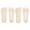 Skin-2pairs, variant on Tabi-Style No Show Socks, Ultra-Thin Summer Socks, Non-Slip Padded Socks,2Pairs,8.19*3.27 in