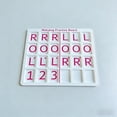thumbnail image 4 of Pink Portable Mahjong Practice Board With 24 Slots For Charleston Training Lovers, 4 of 6