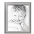 thumbnail image 2 of ArtToFrames 10" x 12" Silver Picture Frame, 10x12 inch Silver MDF Poster Frame (WOM-5329),  Pack, 2 of 8
