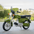 thumbnail image 1 of Modelo de motocicleta de aleación Honda con sonido y luz, adornos de motocicleta vintage antiguos, 1 of 5