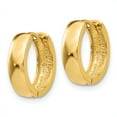 thumbnail image 2 of 14K Yellow Gold Hinged Hoop Earrings, 2 of 4