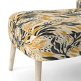 thumbnail image 5 of Designart "Soft Colors Botanicals Pattern" Upholstered Modern & Contemporary Accent Chair and Abstract Arm Chair - Multiple Color & Pattern, 5 of 7