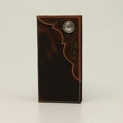 Ariat Youth Rodeo Round Conch Brown Wallet A3551302
