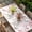 Navy blue, pink, variant on Leaves Table Cloths for 4 Foot Rectangle Tables, Pink Brown Summer Botanical Patio Waterproof Elastic Fitted Tablecloths, Washable Rectangular Table Cover for Camping