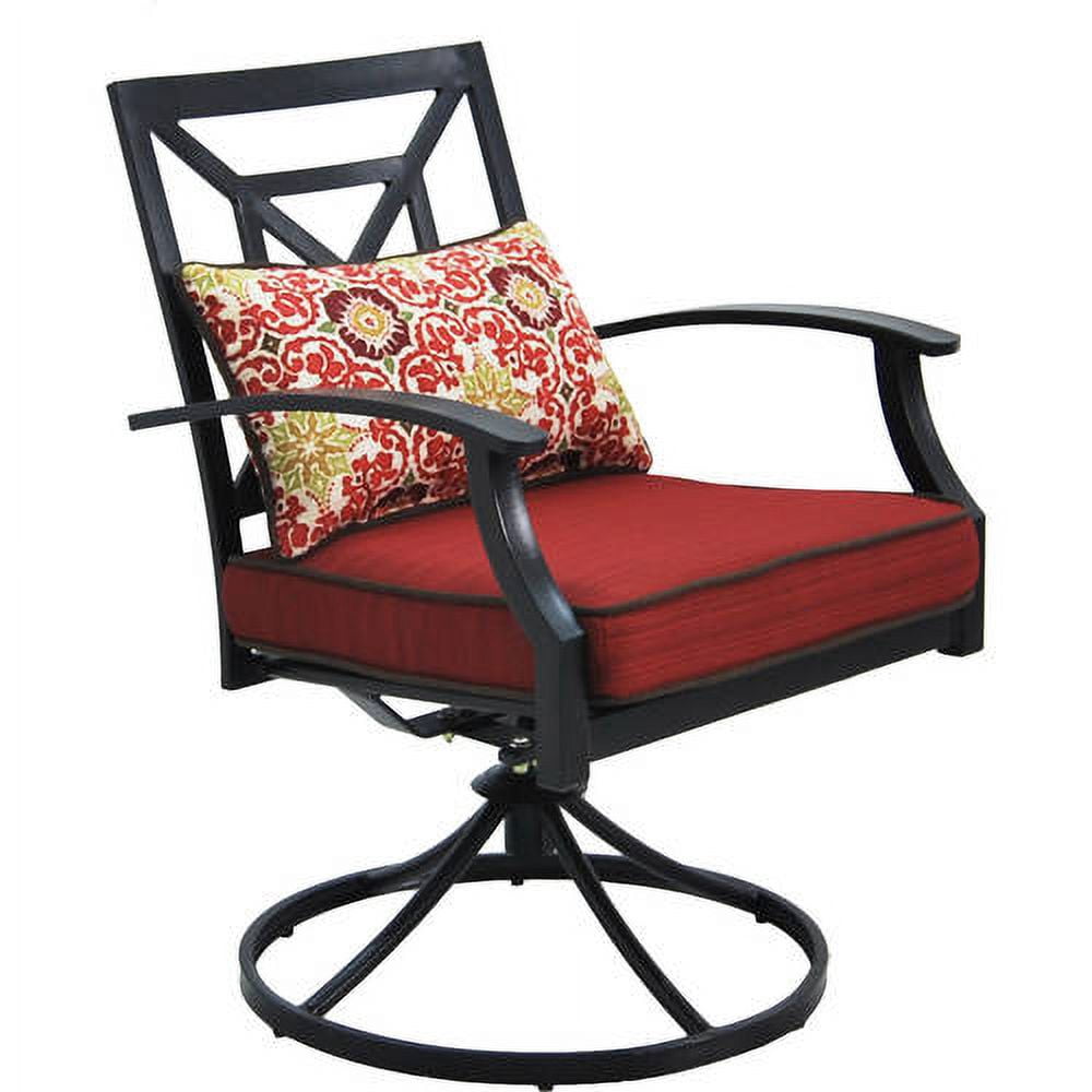 Better Homes and Gardens Carter Hills 7-Piece Dining Set, Maroon
