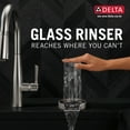 thumbnail image 5 of Delta Gr250 Metal Glass Rinser - Stainless Steel, 5 of 7