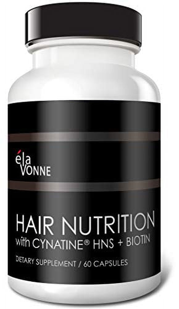 Hair Nutrition, Cynatine HNS + Biotin - Grow Hair Thicker, Longer, Stronger, Healthier - Protect Against Thinning & Loss - Hair Vitamins
