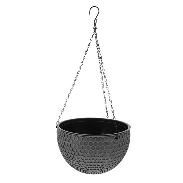 KAKOWELY 1 maceta colgante decorativa para plantas, para el hogar, balcón o jardín.