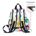 thumbnail image 5 of FORMRS Kids School Backpack with Front Zippered Pocket 12" Student Travel Daypack, Colorful Round, 5 of 6