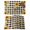 yellow, variant on Wood Sunflowers Placemats Set of 12, Vintage Garden Floral Bees Farmhouse Placemats for Dining Table, Place Mats for Kitchen Tabletop, Waterproof Wipeable Dining Table Mats Set