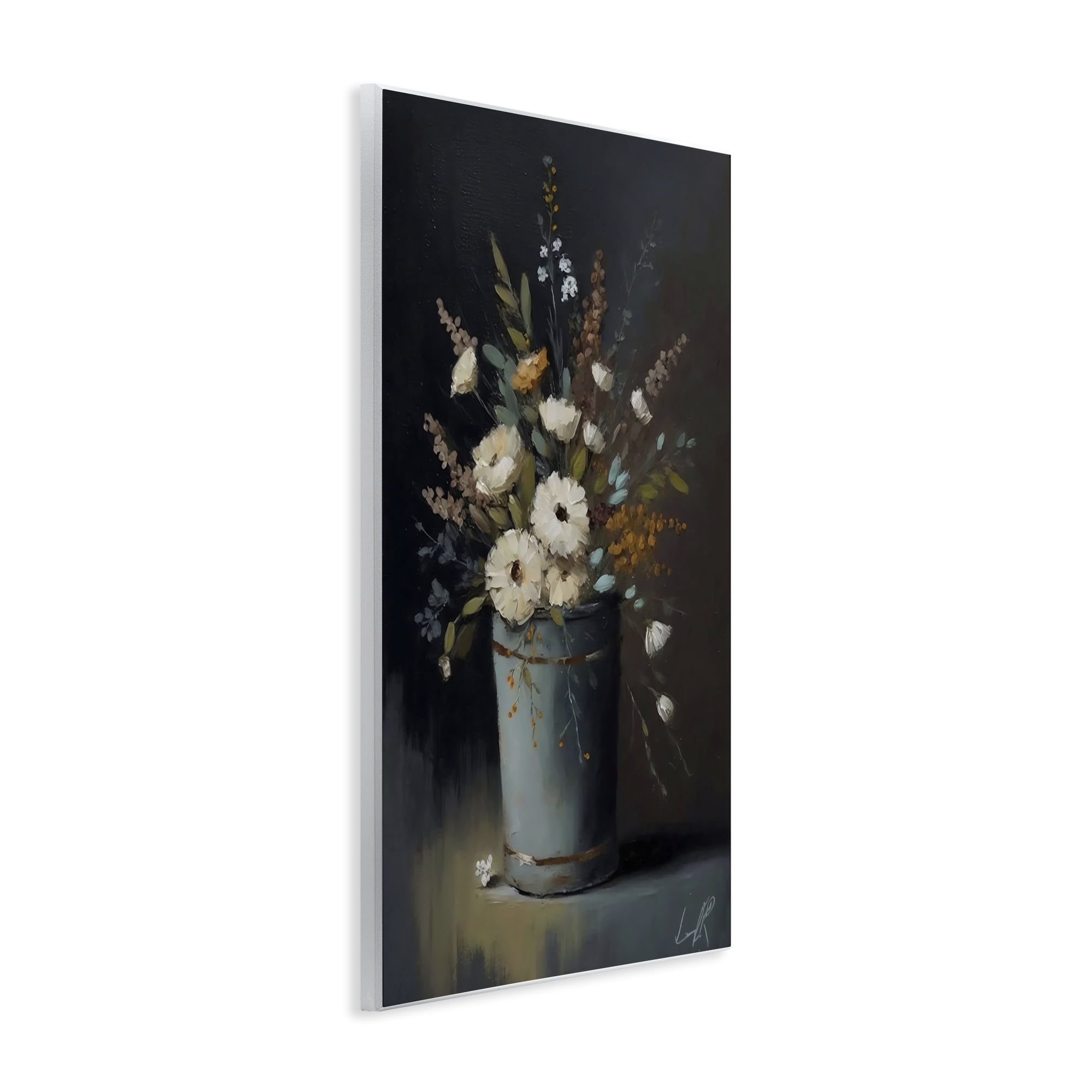 Stupell Industries Rustic Floral Bouquet Bucket Wall Plaque Art, design by Creative Studio