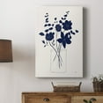 thumbnail image 5 of Indigo Sketch Bouquet I Premium Gallery Wrapped Canvas - Ready to Hang, 5 of 5