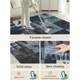 thumbnail image 5 of Vintage Miu Deer Area Rug for Bedroom 2.7x5 Ft Geometric Patchwork Plaid Abies Super Soft fuzzy Throw Rug Non-Slip Fluffy Plush Indoor Floor Carpet for Living Room Nursery Home Decor, 5 of 8