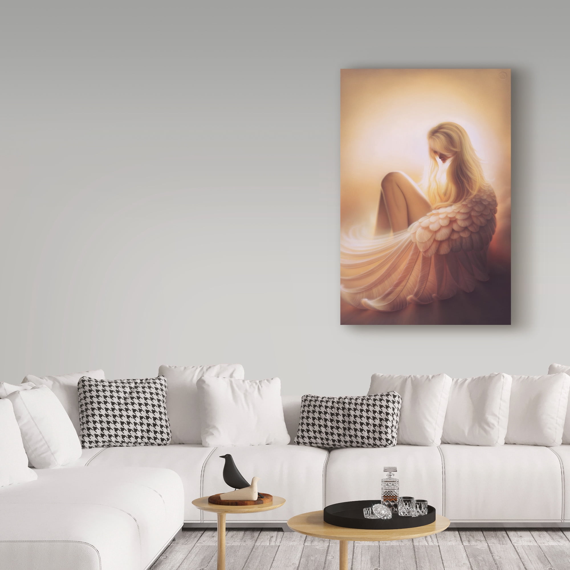 Trademark Fine Art 'Angelic' Canvas Art by Kirk Reinert