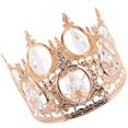thumbnail image 2 of Miangastore Crystal Decoration Golden Metal Glass For Homeowners In Club 1Pack 6.48x6.48x4.32in, 2 of 9