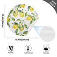 thumbnail image 2 of Ryvnso Lemon and Leaves Round Plate Mats Dining Table Placemat Set of 4 for Holiday Decoration, 2 of 7
