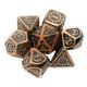 thumbnail image 5 of de Dados de Metal de 7 Piezas de Dados D&D de Metal Poliédrico Aleación de Zinc con para DND 06 Yotijar Lote de dados poliédricos, 5 of 7
