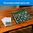 thumbnail image 5 of GSE Games & Sports Expert 36"x72" Casino Roulette Layout Felt. Professional Las Vegas Style American Roulette Mat for Casino Game Night, 5 of 6