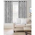 thumbnail image 2 of Grey Forest Blackout Curtains 72 Inches Long for Bedroom,Gray Tree Oil Painting Contemporary Abstract Art Thermal Insulated Room Darkening Black Out Window Curtain Panels Grommet Living Room Drapes, 2 of 8