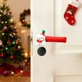 thumbnail image 4 of Kumdkd Christmas Door Handle Covers Decorations, Knit Glove Style Door Knob Covers, Easy Install Festive Decor for Home, Cabinet, Store Doors, Reusable Holiday Door Handle Decor, 7.28x2.17x1.18in, 4 of 6