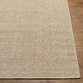 thumbnail image 4 of Hauteloom Sampaloc Living Room, Bedroom Patio Outdoor Area Rug - Bohemian, Transitional - Cream, Beige, Dark Red - 5'3" Round, 4 of 8