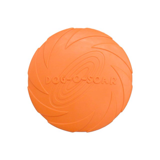 Dog Flying Disc Toy Rubber for Small Dogs Puppy Outdoor