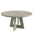 thumbnail image 1 of Table à Manger Ronde de 47 Pouces, Table à Manger en Bois pour 4, Table à Manger de Ferme avec Plateau et Pieds en Bois pour Salle à Manger Ou Salon - Gris Rustique (Table Seulement), 1 of 9