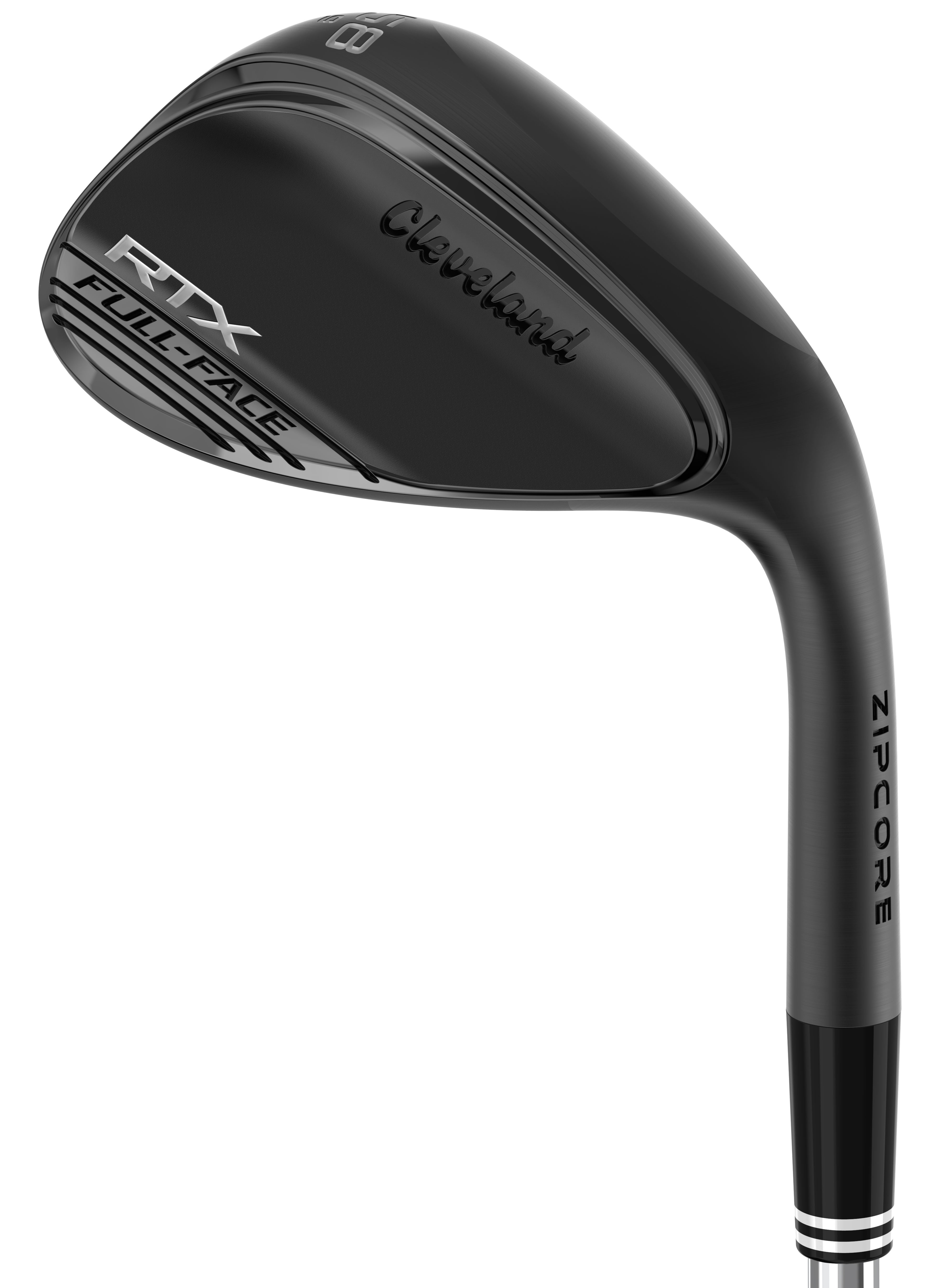 Cleveland RTX Full Face ZipCore Black Satin 52* Gap Wedge New