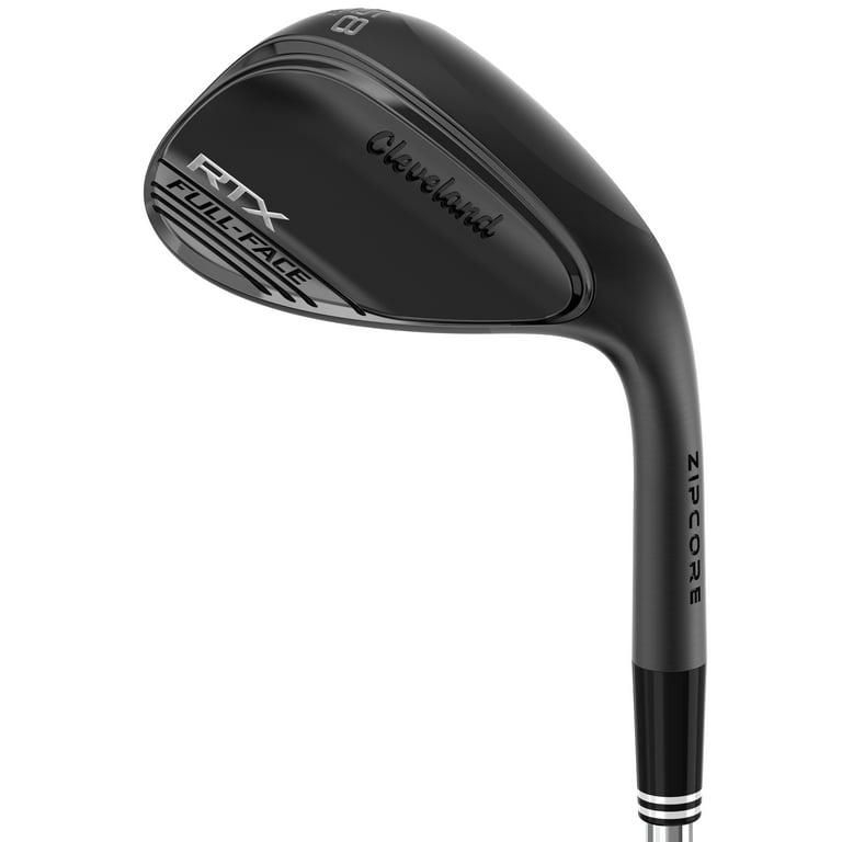 Cleveland RTX Full Face ZipCore Black Satin 52* Gap Wedge New