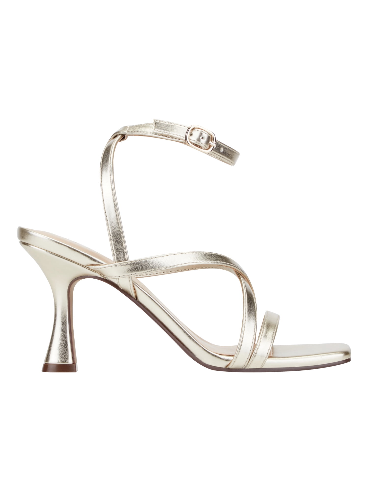 Unisa Women's Syanna Strappy Open Toe Heel with Ankle Strap