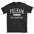 thumbnail image 1 of Pelham New Hampshire Classic Established Men's Cotton T-Shirt, 1 of 1