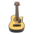 thumbnail image 1 of Guitare Miniature, Guitare Décorative en Bouleau Réaliste pour Bureau, 1 of 7