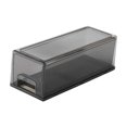 thumbnail image 1 of GROWTH TANK Desk Organizer with Drawer Multifunctional Dustproof Makeup Holder Organiser Small Clear Grey, 1 of 9