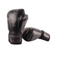 thumbnail image 1 of 12oz - Guante de boxeo duradero - Gran estabilidad - Guante de boxeo negro para artes marciales, 1 of 5